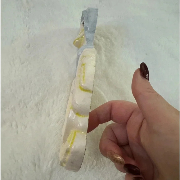 Vintage Ceramic Mother Goose Spoonrest Wall Decor Cottagecore Country Farmhouse - Picture 4 of 8